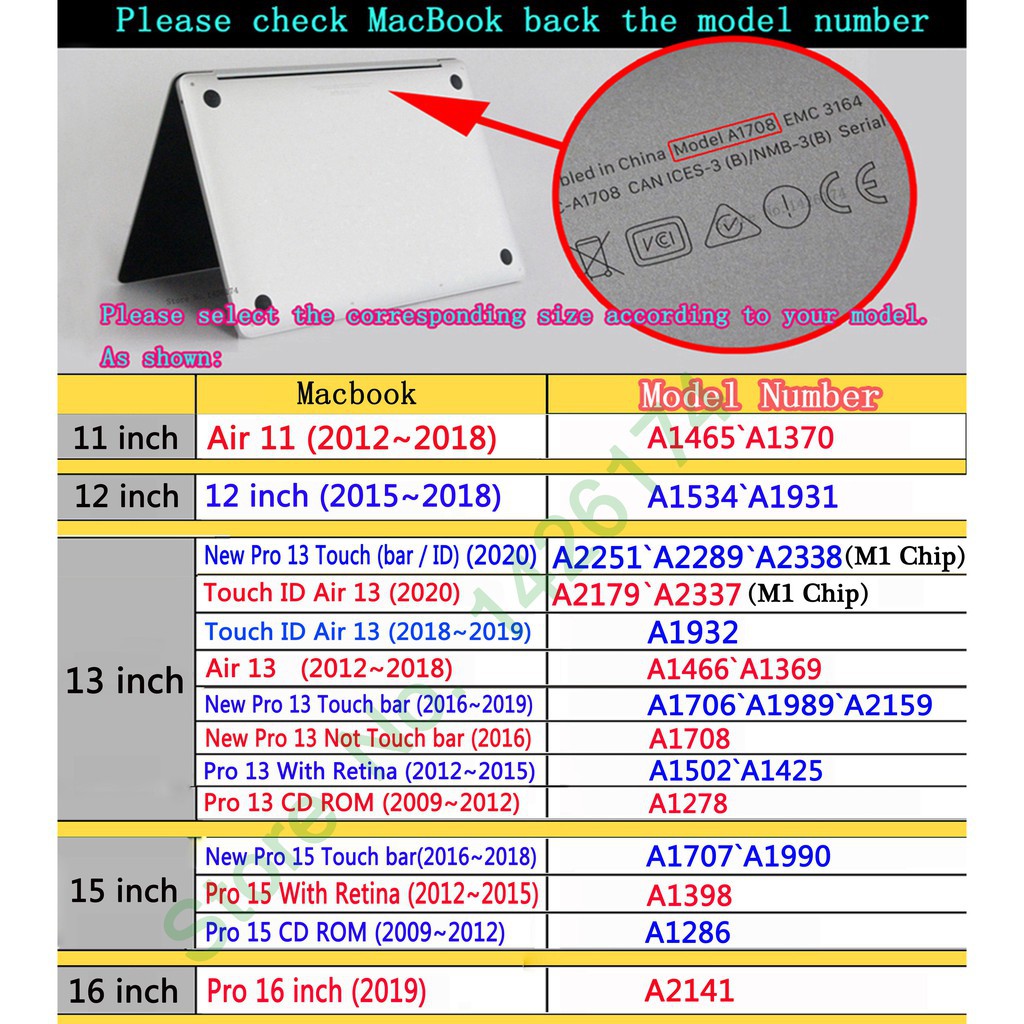 Ốp bảo vệ máy tính xách tay macbook air 11 12 pro 13 15 2019 2020 a2338 m1 a2289 a2337 a2179 a2159