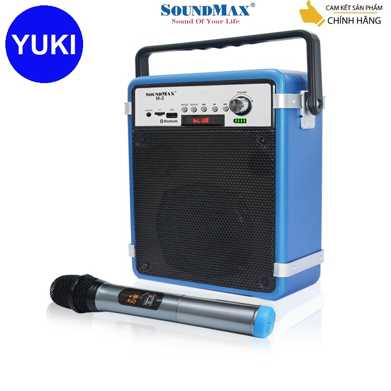 Loa kéo du lịch SoundMax M2 YUKI phân phối Chính Hãng