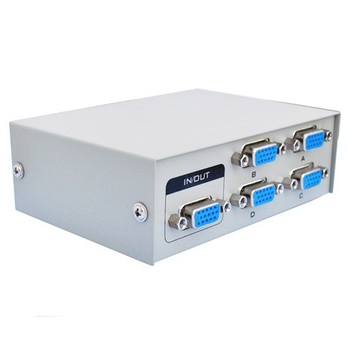 Bộ gộp VGA 4 máy tính ra 1 màn hình, VGA 4 ra 1 MT-15-4C
