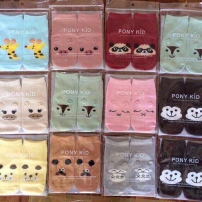 Tất pony kid hang xuất Nhật có chống trượt cho bé [ 1 đôi]