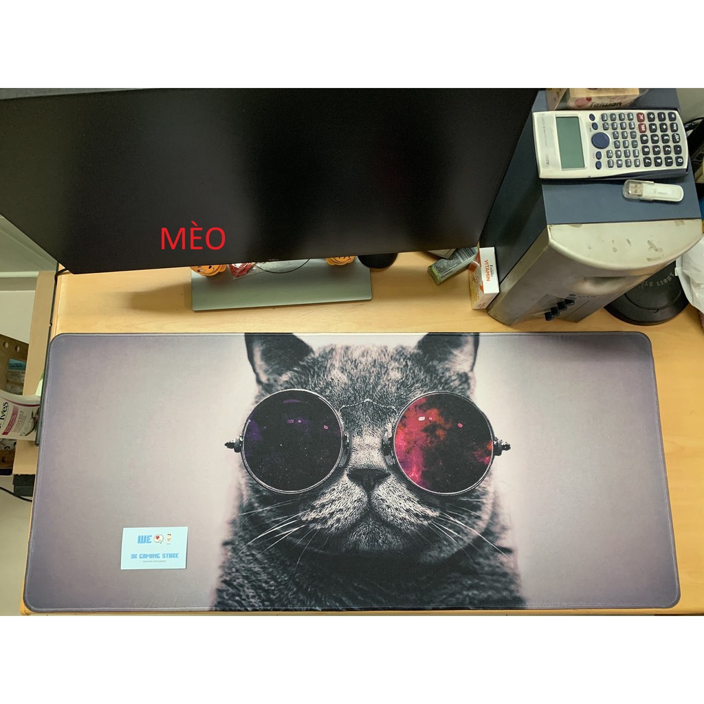 Bàn di chuột - Lót chuột Kích thước Lớn Văn Phòng , Gaming 90x40 ( cm )