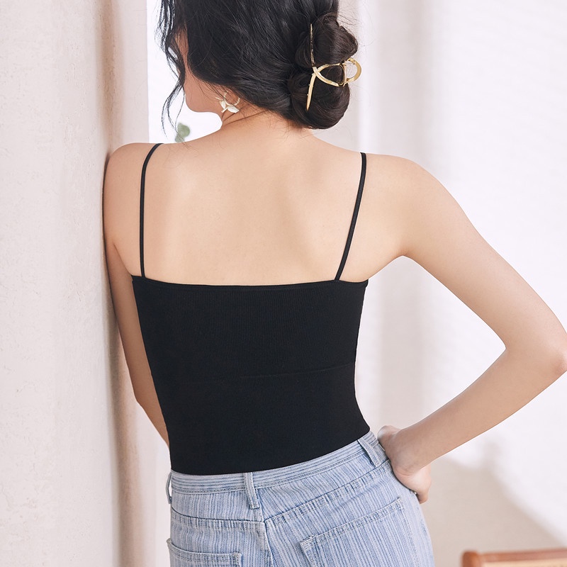Áo hai dây MIA 1992 cao cấp - Áo 2 dây nữ sợi phở không đệm ngực form chuẩn co giãn mềm mịn thoải mái sang chảnh