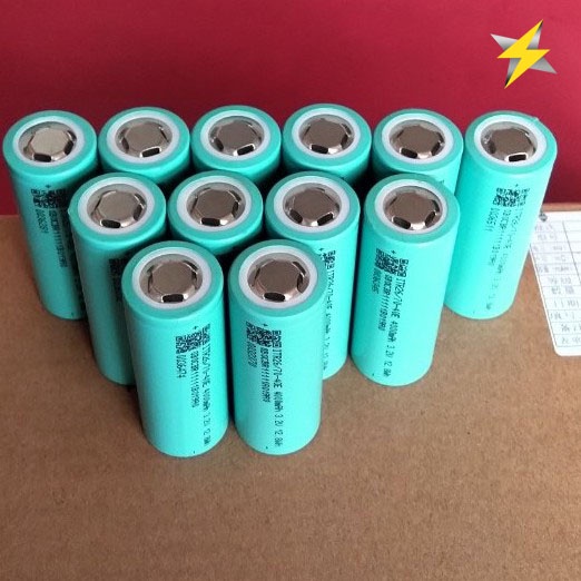 Pin Lithium Sắt đầu phẳng 26700 4000mAh 3.2v 3C max 8C