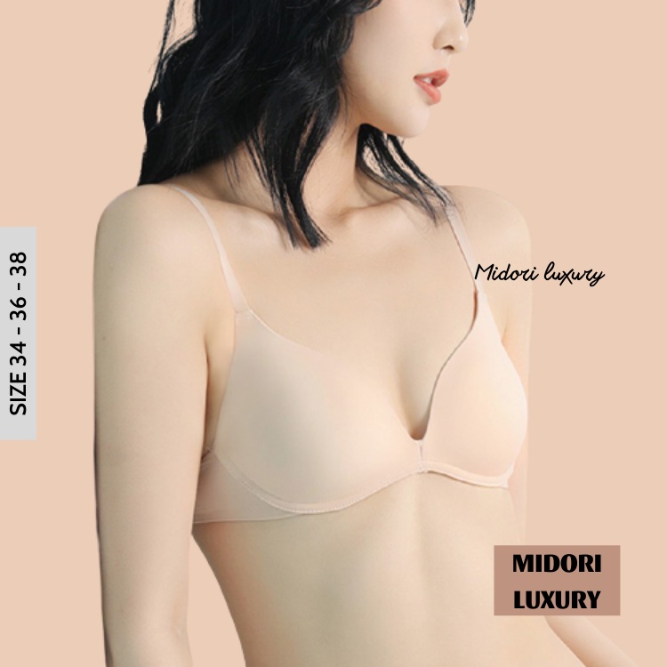 Áo Lót Su Lụa Sữa Đệm Mỏng Không Gọng Chống Lộ Viền A06