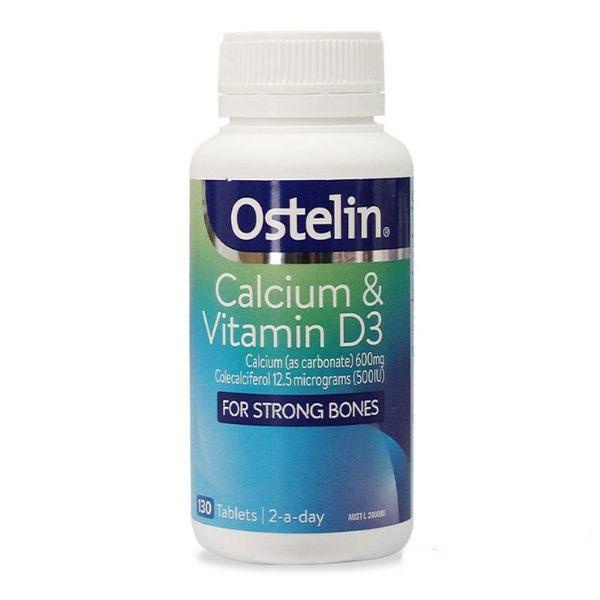 Canxi khủng long/bầu Ostelin Kids Calcium & D3, Úc  phát triển xương, răng cho bé và mẹ bầu
