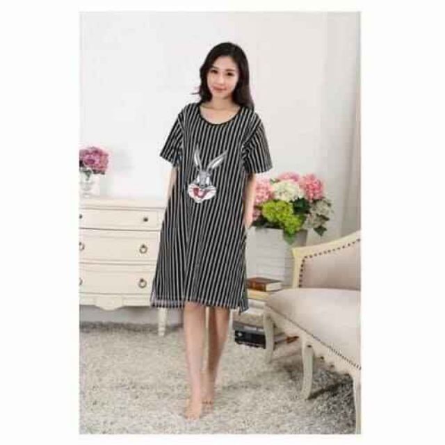 Váy bầu mặc nhà cho con bú