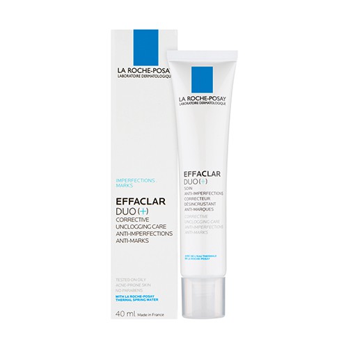 Kem Dưỡng Da La Roche-Posay Effaclar Duo+ Giúp Giảm Mụn, Ngăn Ngừa Vết Thâm 40ml