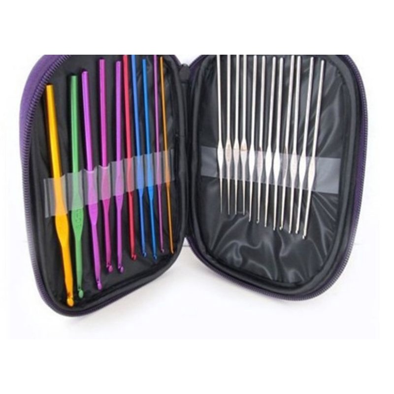 Set 22 Kim Móc Đan Len Bằng Kim Loại Cao Cấp