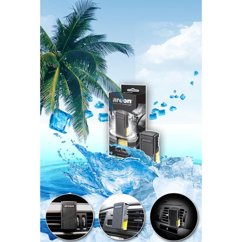 Nước hoa AREON - Nước Hoa Ô Tô Kẹp Cửa Gió Cao Cấp Dàng Riêng Cho ô tô , Xe hơi Cao Cấp Nhập Khẩu Bulgaria.