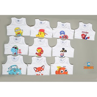 Bộ sát nách cotton 100% bibo size 1-10