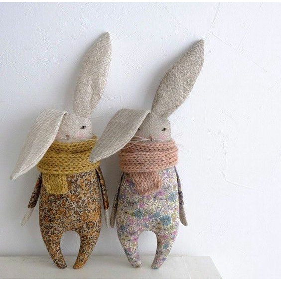 DIY nguyên liệu tự thêu thỏ bông BIG size- KIT NGUYÊN LIỆU RABBIT TỰ LÀM- QUÀ TẶNG EM BÉ- BÁCH HÓA NA NA