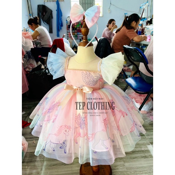 H LITA - ĐẦM CÔNG CHÚA THIẾT KẾ BY TEP CLOTHING CHO BÉ GÁI - HÌNH THẬT SHOP CHỤP
