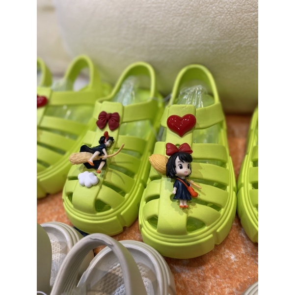 CỰC HOT - TỔNG HỢP GIÀY DÉP SANDAL ĐẾ BÁNH MÌ KÈM JIBBITZ XINH XẮN