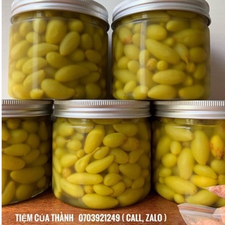 NHO LÀO MUỐI ỚT ( Hủ 500Gram)