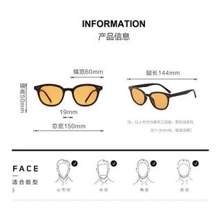 Kính Mát Phân Cực Gọng Đen Thời Trang Cho Nữ