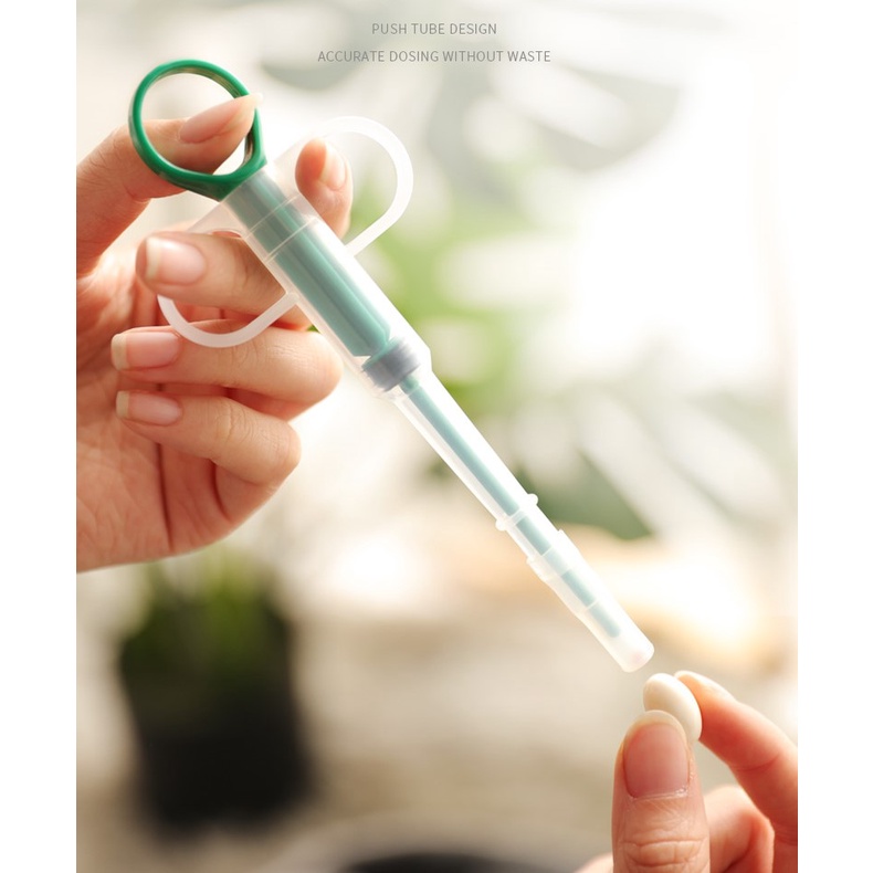 Xilanh Dụng cụ đút thuốc chó mèo - Ống bơm hỗ trợ thú cưng uống thuốc / sữa / nước dài 15 cm
