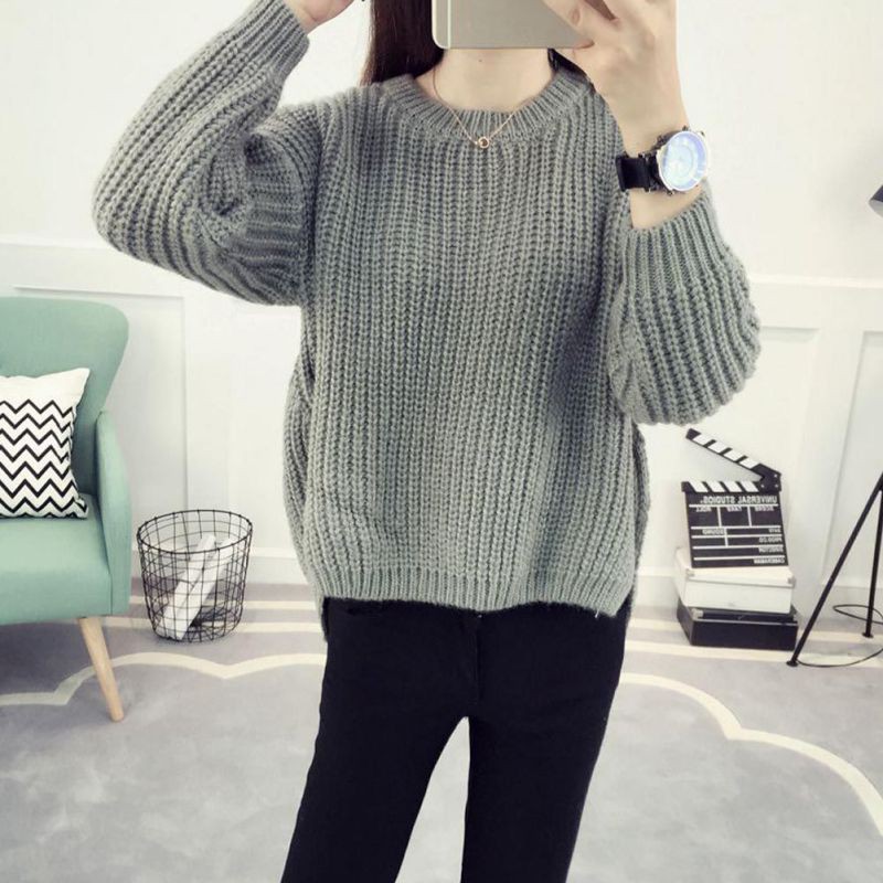 Áo Sweater Nữ Kiểu Hàn Quốc Thời Trang Xuân Thu