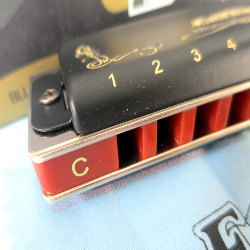 Kèn harmonica diatonic Easttop T008K Đen