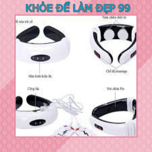 [Freeship] Máy Massage 3D Vật Lý Trị Liệu Vai Gáy Cổ Đa Năng KI 5830 [Hàng Chính Hãng]