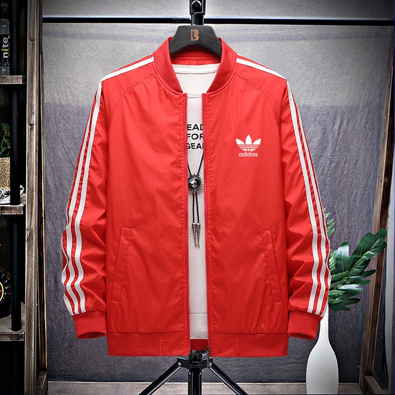 Adidas Áo Khoác Thể Thao Chống Thấm Nước Thời Trang Cho Nam