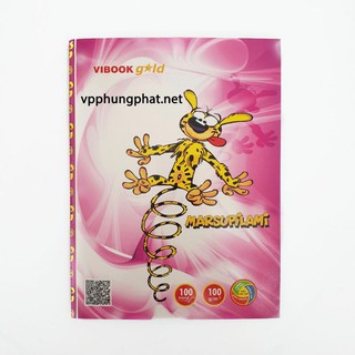 Lốc 5 Quyển Tập Vibook - Marsupilami 100 Trang 4 Ôly