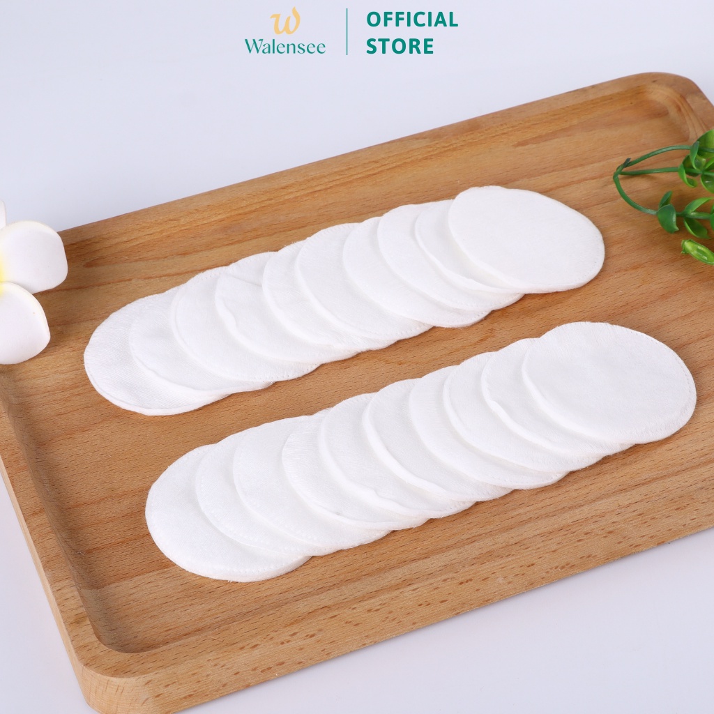 Bông Tẩy Trang Nội Địa Trung 80 Miếng, Mềm Mại, Miếng Dày, Không Vụn Bông Giá Rẻ