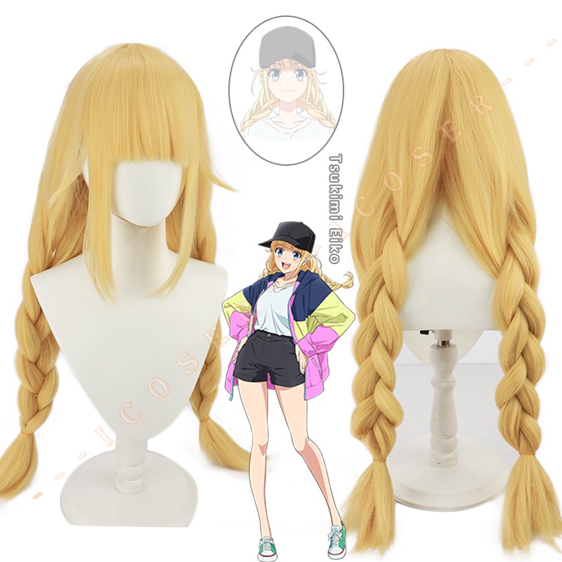 Bộ Tóc Giả Hóa Trang Nhân Vật Anime Kèm Tóc Giả Đẹp Mắt Cho Nữ