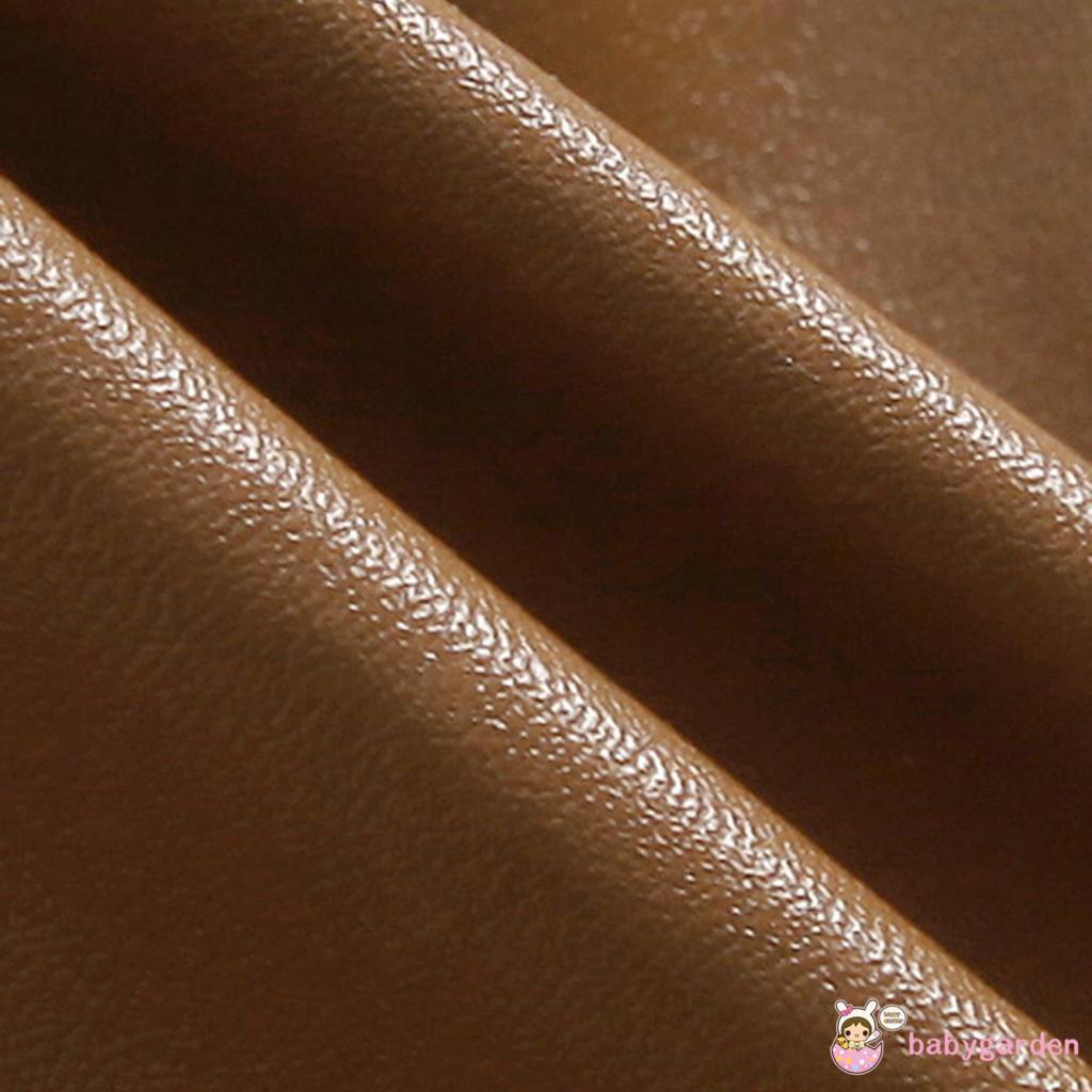 BABYGARDEN-2-7years Baby Girls 2 Pcs Solid Color Outfits, Cropped Fluffy Fur Camisole + Belted Leather Shorts Set