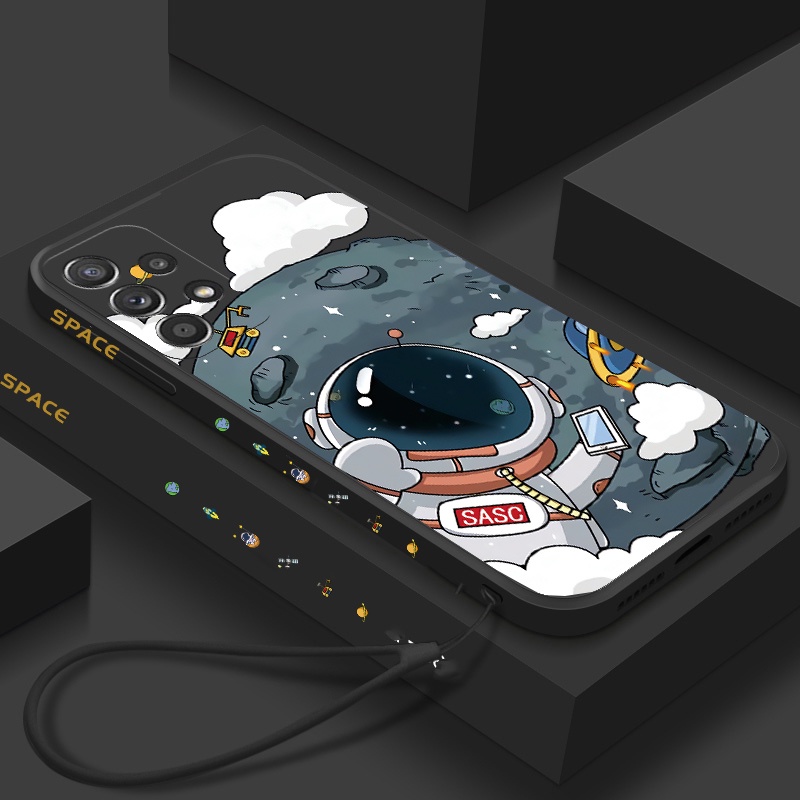 Ốp Điện Thoại Tpu Hình Nasa Cho Samsung Galaxy A53 A33 5G A13 4G Note 10 Lite Note 20 20 Ultra S10 Plus A81