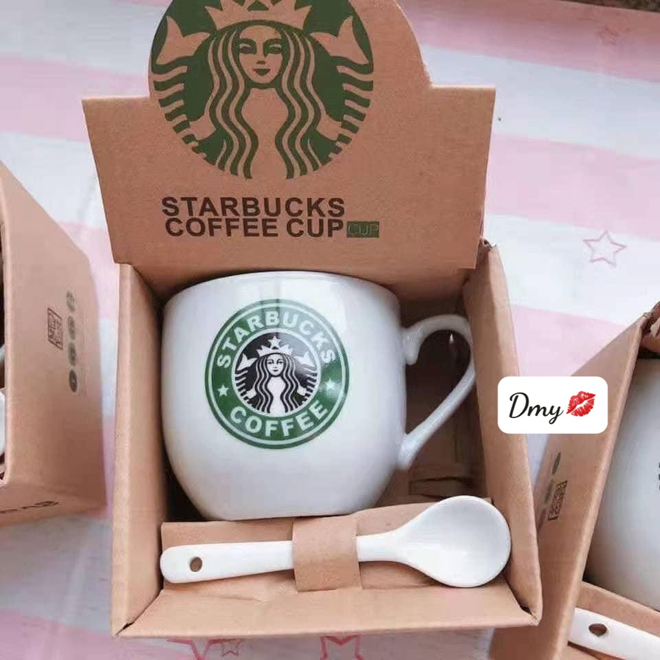 Bình giữ nhiệt Starbuck 500ml [Tặng Cốc+Thìa]