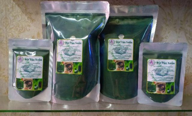 100g bột tảo xoắn handmade trắng da/mờ nám | Thế Giới Skin Care