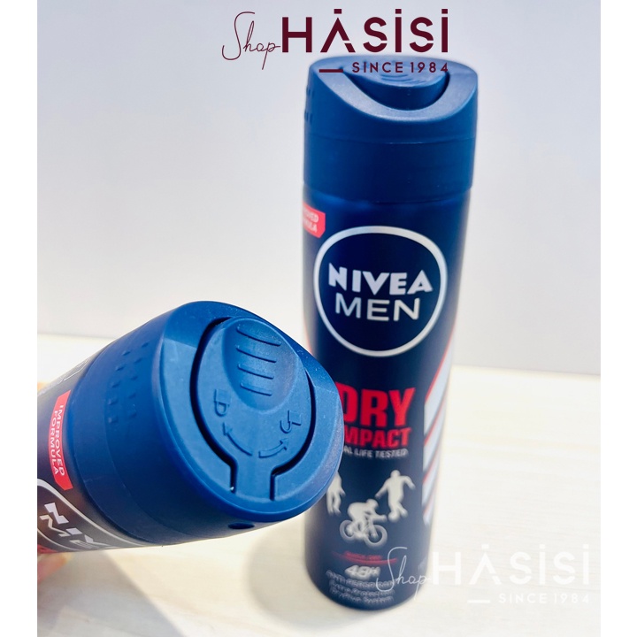 Xịt Toàn Thân NIVEA - Men Dry Impact Anti-Perspirant 150ml