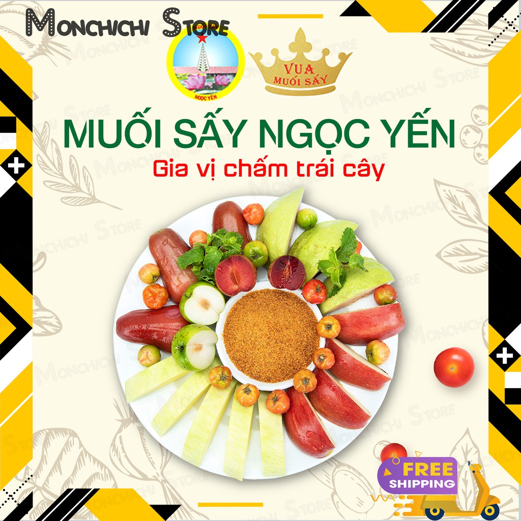 Combo 1kg muối sấy ngọc yến - Đặc sản Đồng Tháp