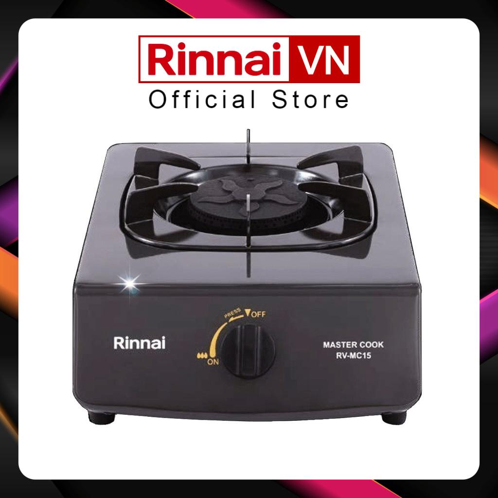 [New] Bếp Gas Đơn Rinnai RV-MC15G - Men Xám - Đánh Lửa Magneto - Lửa Lớn