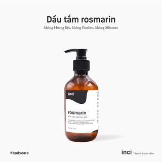 Dầu tắm tinh dầu hương thảo rosmarin