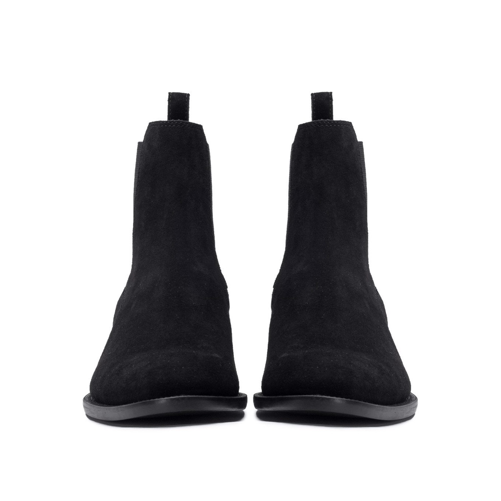 Chelsea Boot Nam Da Lộn, nâng chiều cao 7cm | BigBuy360 - bigbuy360.vn