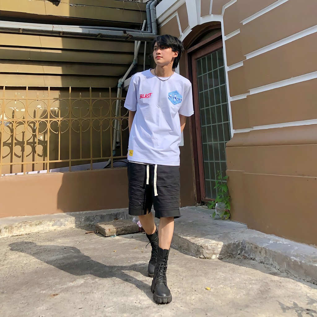 Áo phông tay lỡ Blast SAIGONESE streetwear unisex nam nữ