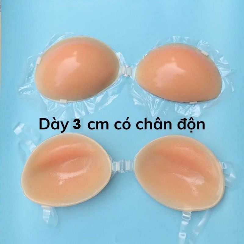 Miếng Dán Ngực Silicon Nâng Ngực Cài Trước Kèm Dây Trong B4949
