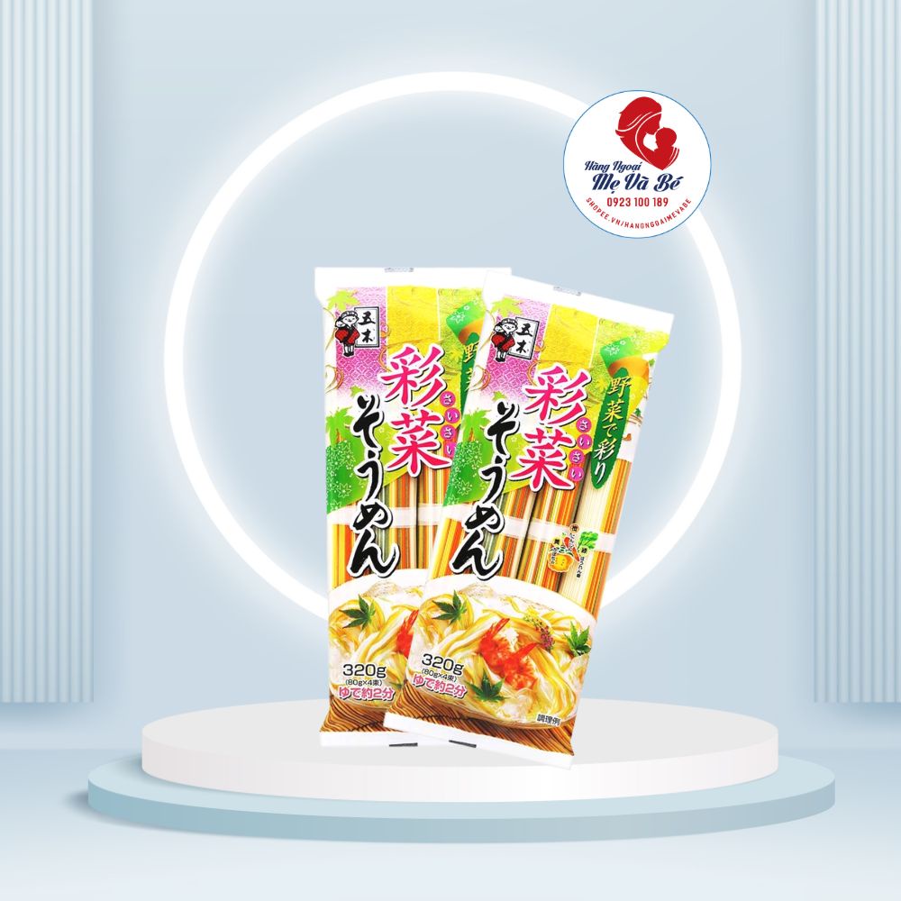 Mì somen rau củ Itsuki 320g Nhật Bản