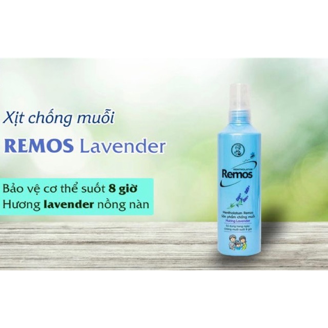 Xịt chống muỗi Mentholatum Remos 150ml