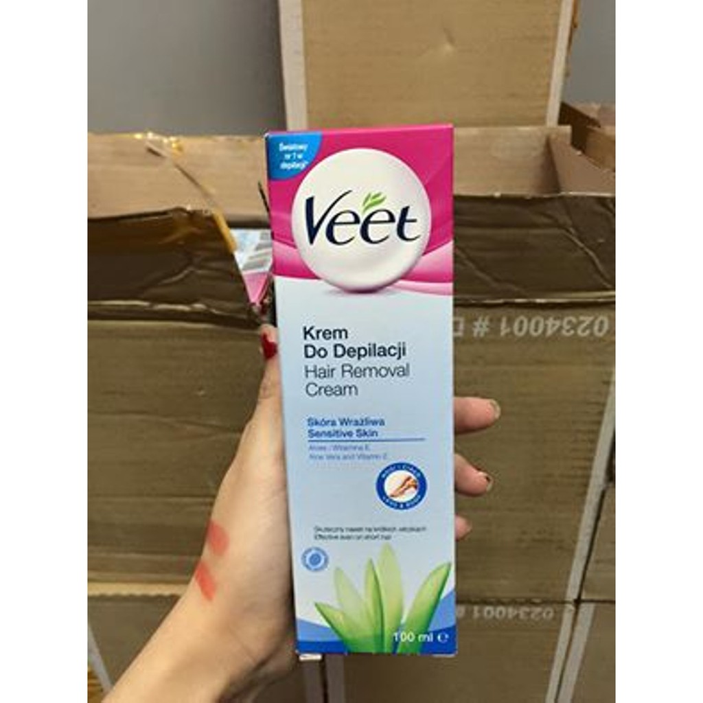Kem tẩy lông Veet Cream Depilatoire Pháp 100ml | BigBuy360 - bigbuy360.vn