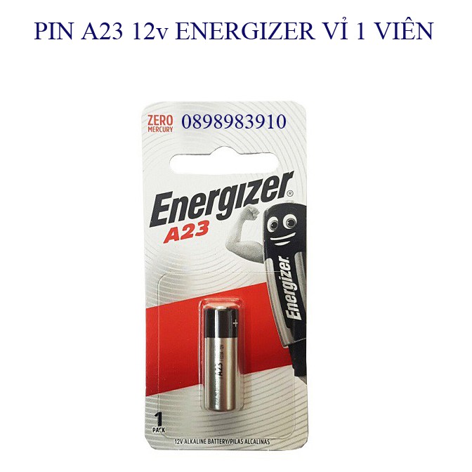 Pin A23 Energizer 12V chính hãng thay pin khiển cửa cuốn