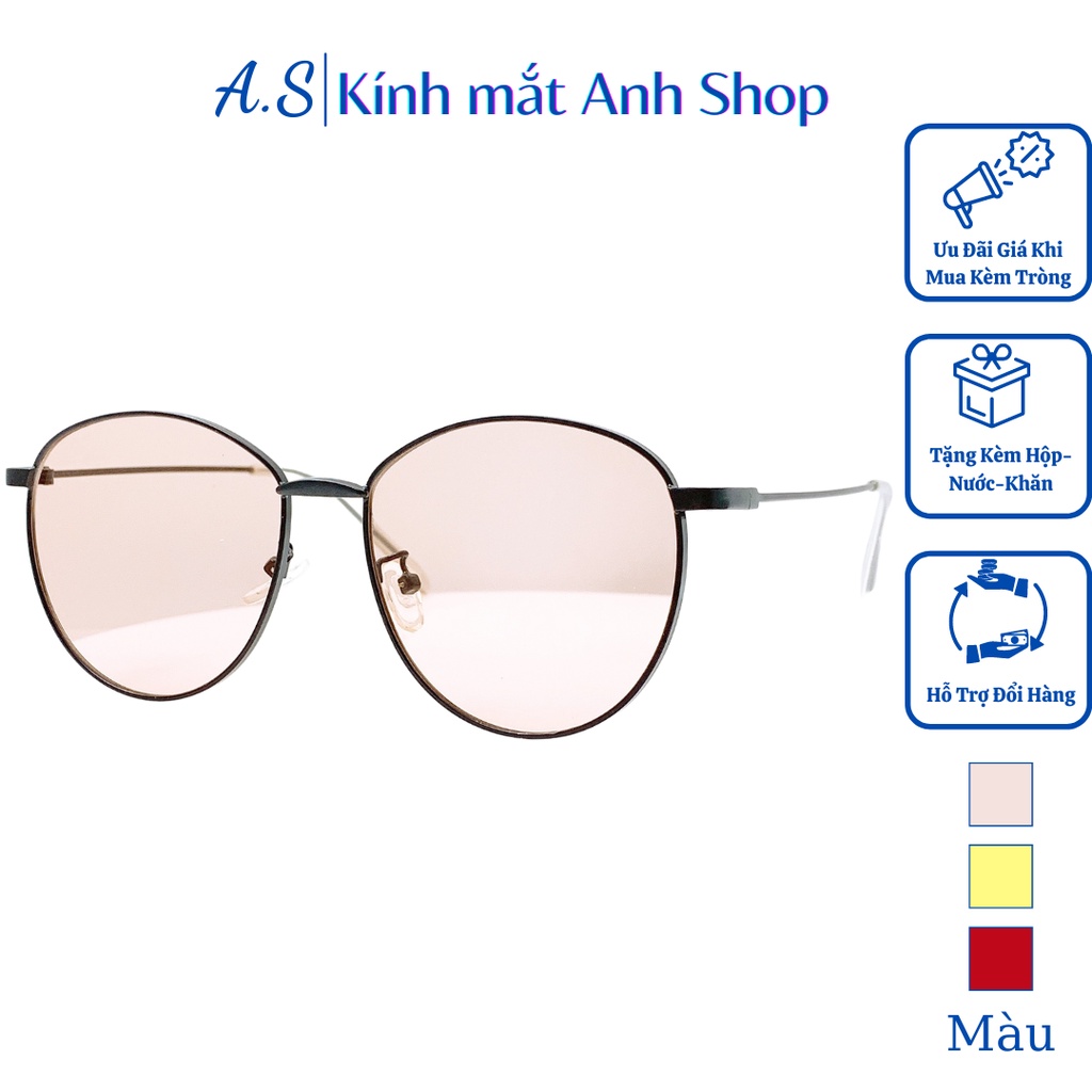 Kính mát tròn dễ xài 6317 Anh Shop