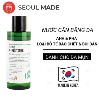Toner 28 Days A-Free cho da dầu mụn 150ml (HSD: 07/04/2022)