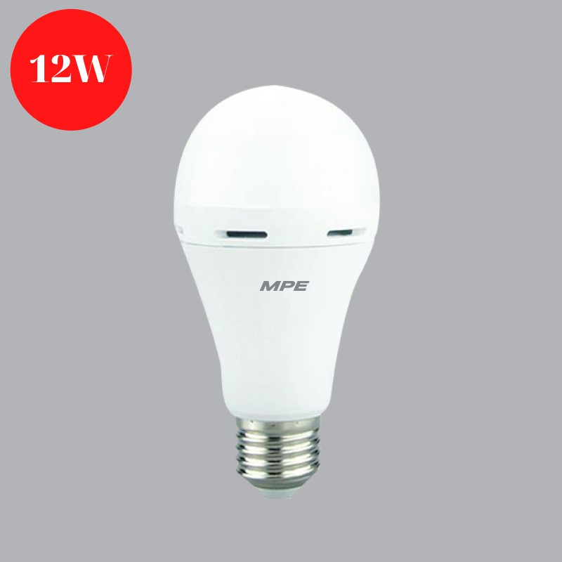 Đèn LED Âm Trần MPE Bulb tích điện LB trắng 10W 12W T/E