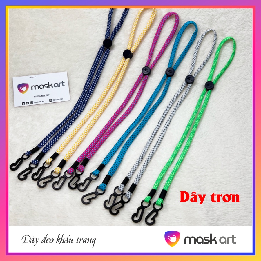 Dây đeo khẩu trang Hàn Quốc chống đau tai cho người lớn phiên bản Premium , làm tên theo yêu cầu Maskart