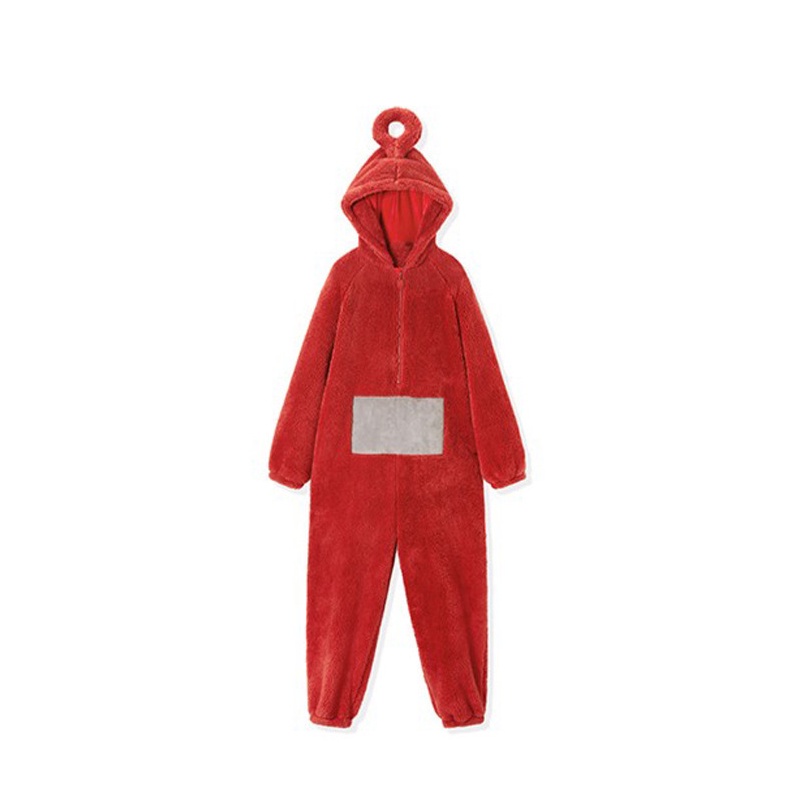 Anime Teletubbies Dipsy Laa Po Tinky Winky Cosplay Coral Velvet Sleepwear Halloween kid gift