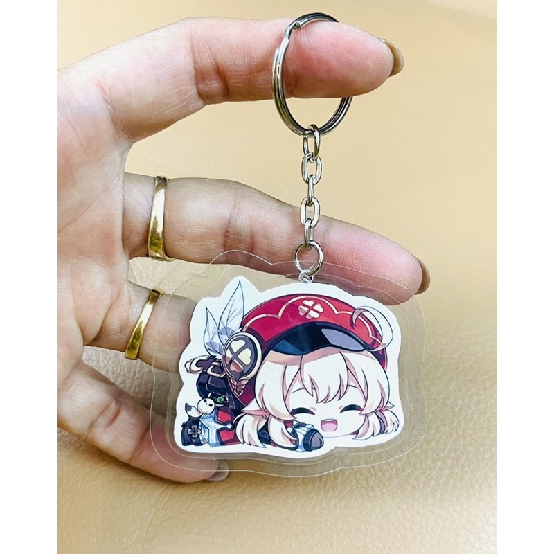 set 3-8 cái klee genshin impact/ móc khoá anime genshin impact Klee