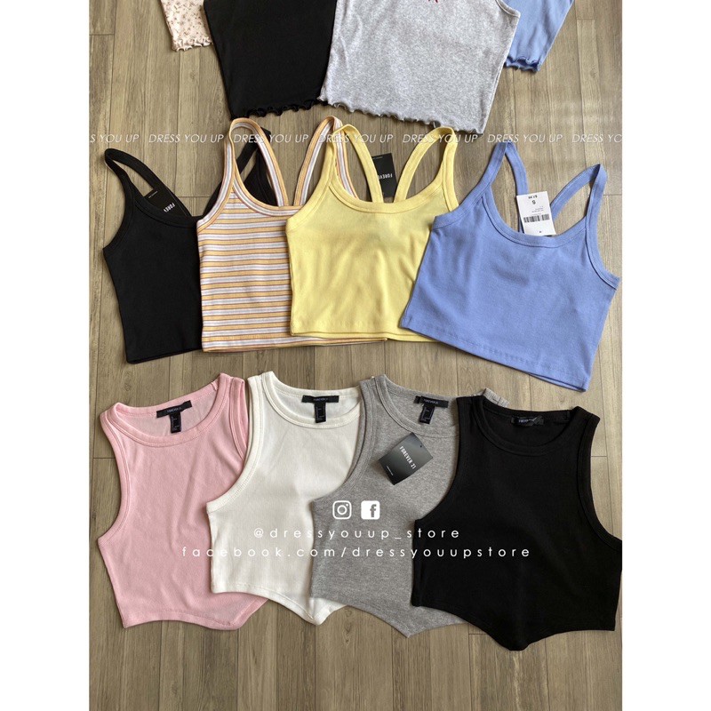 Áo croptop racerback F21