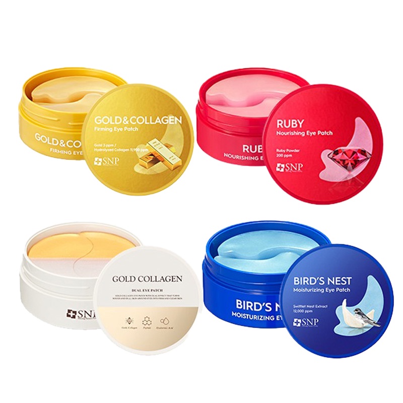 SNP Set 4 Mặt Nạ Mắt Chất Lượng Cao Chuyên Dùng